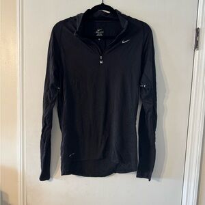 Nike Black Long Sleeve Dri-FIT Top